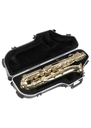 SKB Hard Shell Baritone Sax Case with Wheels