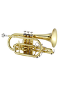 Jupiter JCR700RQ Bb Student Yellow-Brass Bell Cornet 