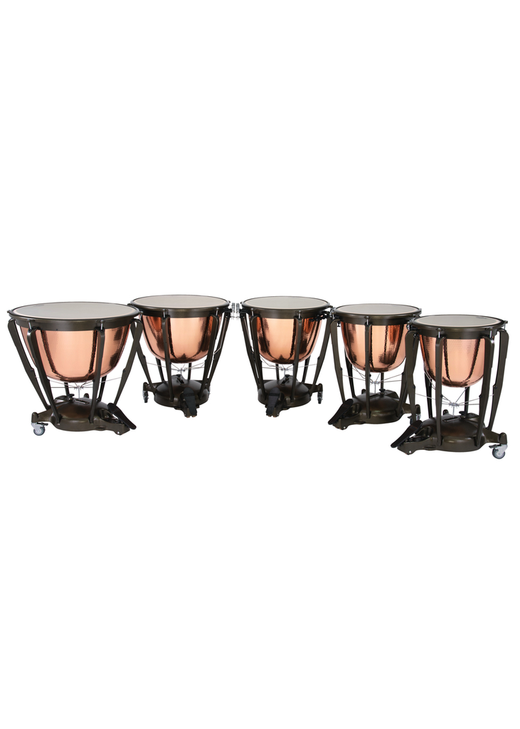 Majestic Symphonic Series Hammered Copper Timpani - Full Set of 5