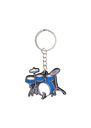 Mini-Drum Kit Rubber Keychain