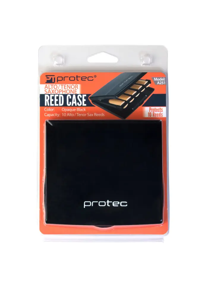 Protech Alto / Tenor Saxophone Reed Case - 10 Reeds - A251