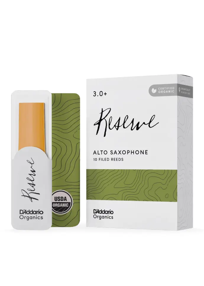 D'Addario Organic Reserve Alto Saxophone Reeds