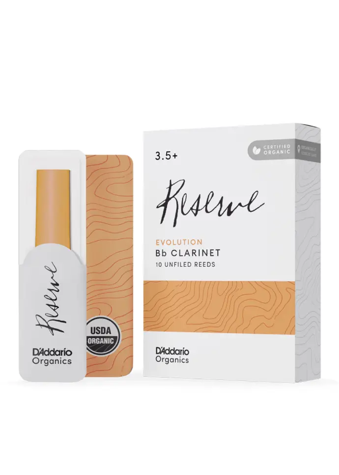 D'Addario Organic Reserve Evolution Bb Clarinet Reeds
