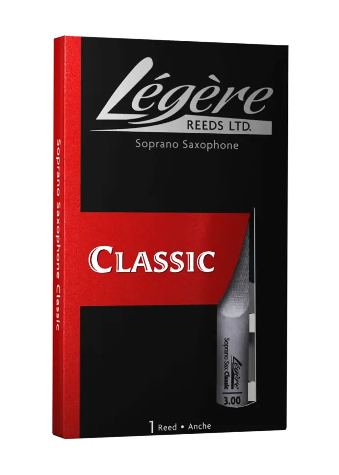 Legere Classic Cut Soprano Saxophone Reeds
