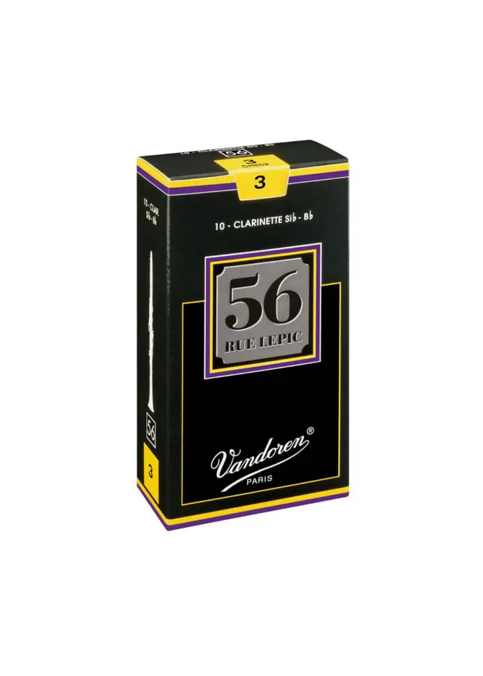 Vandoren 56 Rue Lepic Bb Clarinet Reeds
