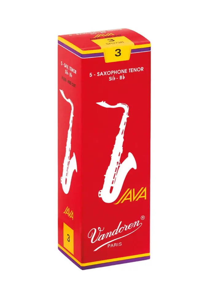 Vandoren Java Red Tenor Saxophone Reeds