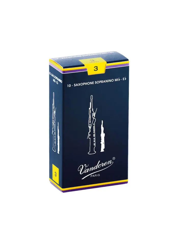 Vandoren Traditional Sopranino Sax Reeds