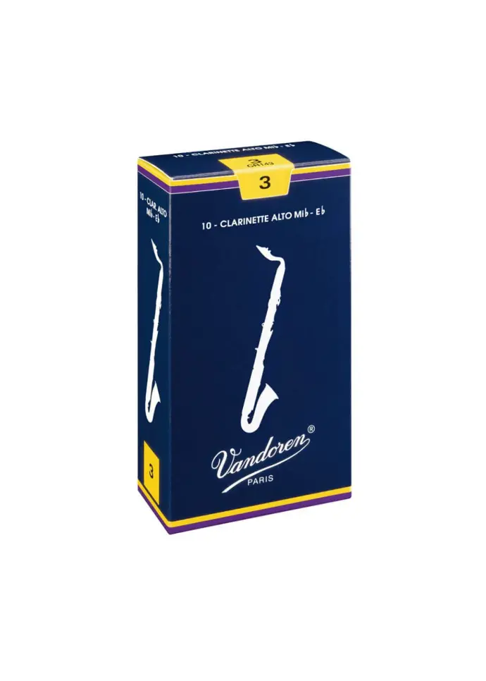 Vandoren Traditional Alto Clarinet Reeds