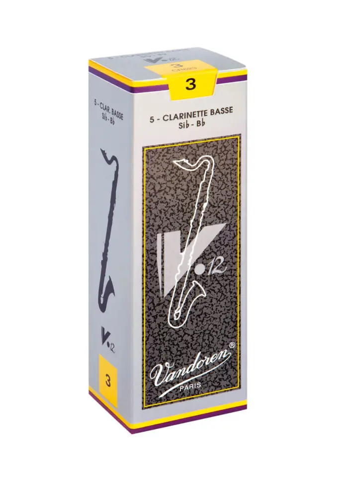 Vandoren V12 Bass Clarinet Reeds