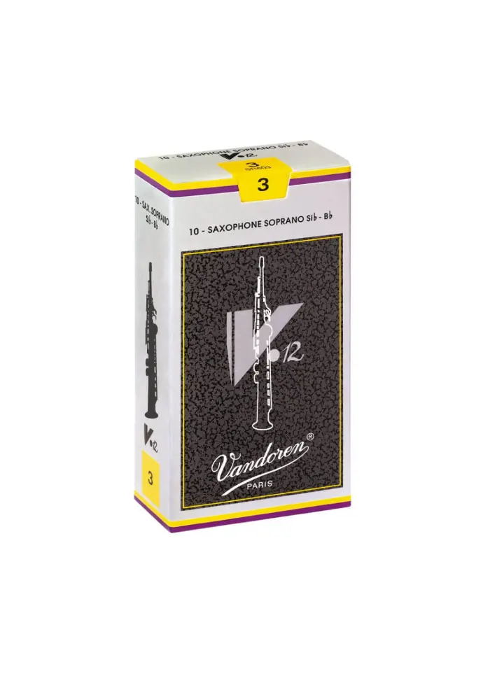 Vandoren V12 Soprano Saxophone Reeds