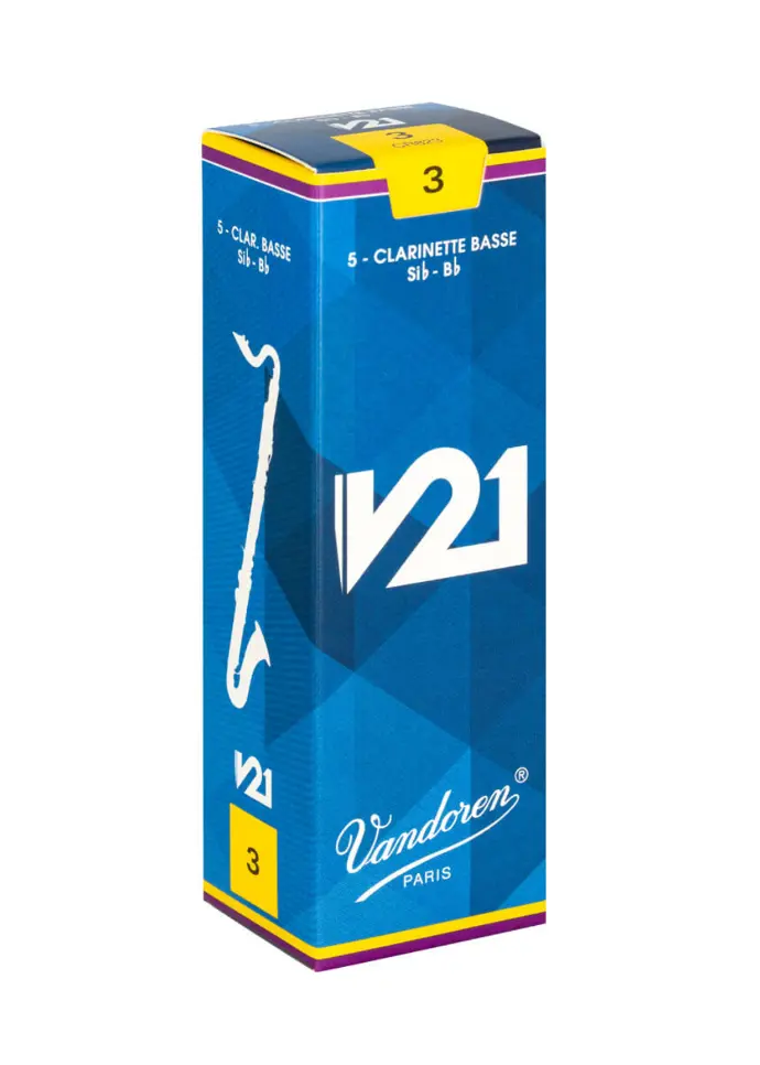 Vandoren V21 Bass Clarinet Reeds
