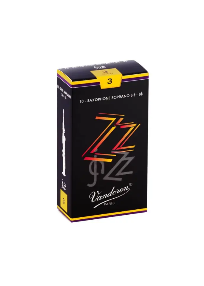 Vandoren ZZ Soprano Saxophone Reeds