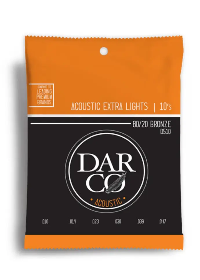 Darco Acoustic Strings 80/20 Bronze Extra Light 10-47