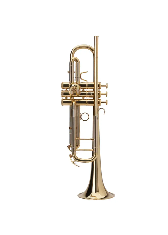 Adams A10 Yellow Brass Bb Trumpet  Gold Lacquer