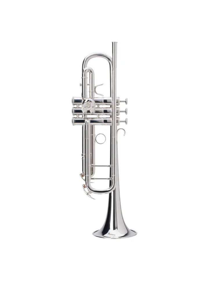 Adams A10 Yellow Brass Bb Trumpet  Silver