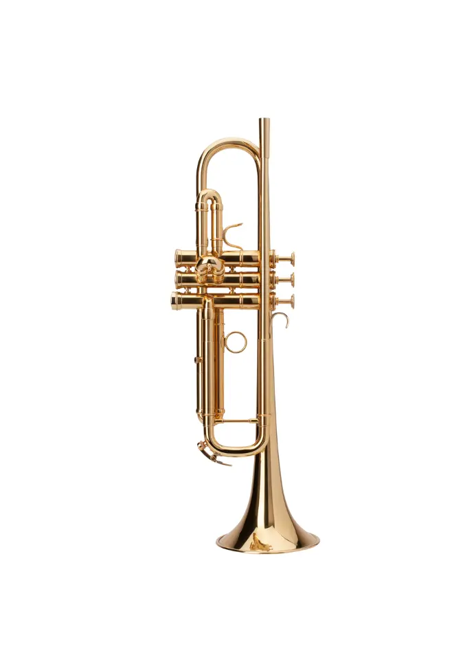 Adams A5 Yellow Brass Bb Trumpet - Gold Lacquer