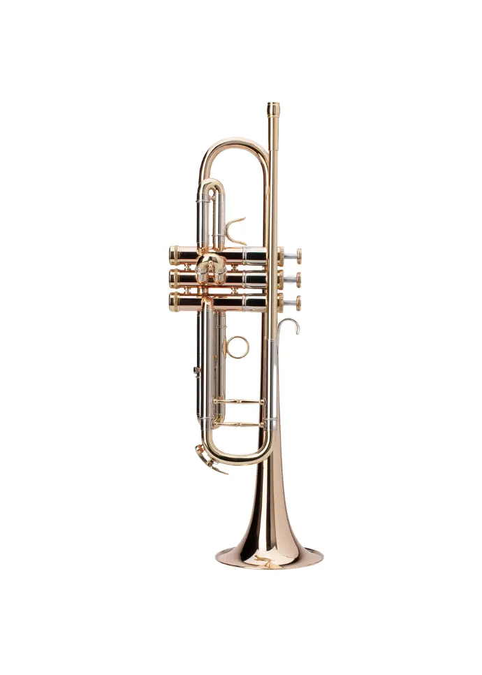 Adams A7 Gold Brass Bb Trumpet - Lacquer