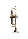 Adams A7 Gold Brass Bb Trumpet - Lacquer