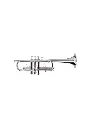Adams C2 Yellow Brass C Trumpet - Silver