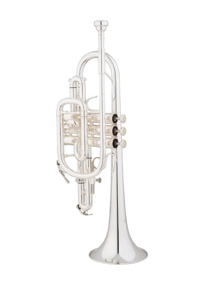 Eastman ECN223S Cornet Silver Plated