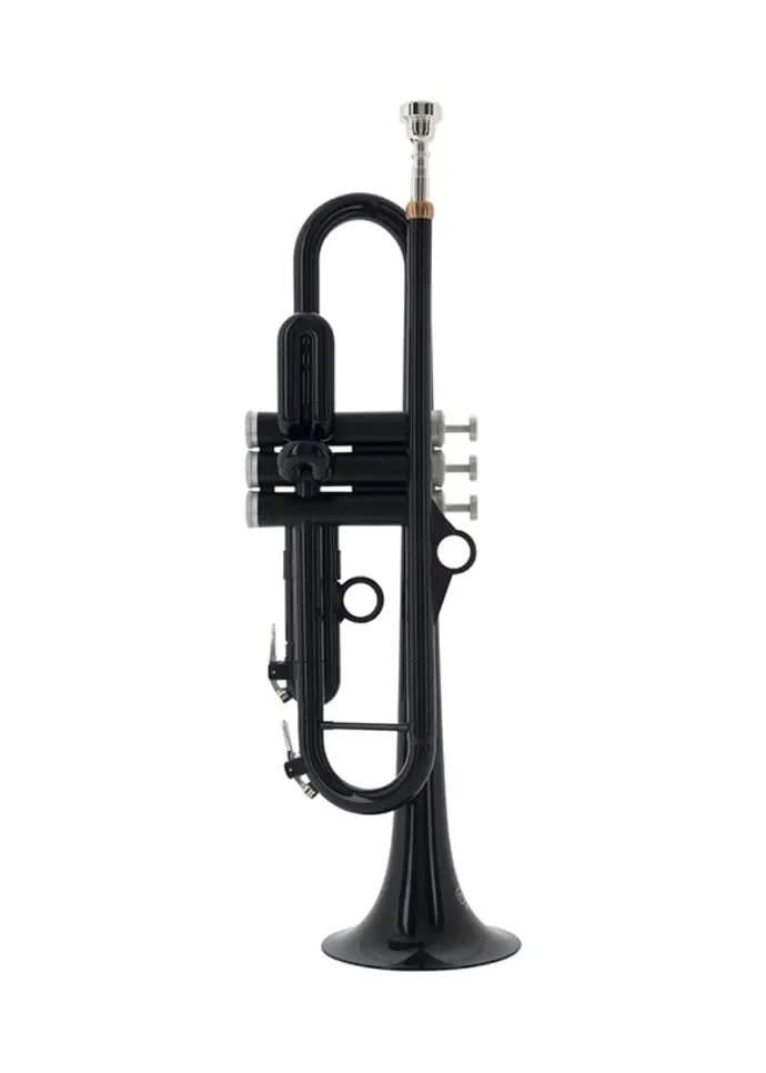 pTrumpet Hytech Plastic Trumpet Black