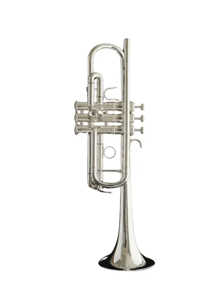 XO 1624 Large Bore C Trumpet Silver-Plate