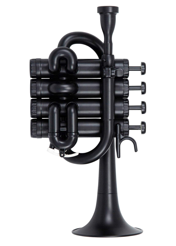 ZO Plastic Piccolo Trumpet - Empire Black