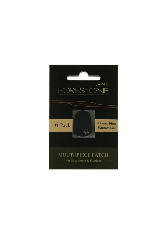 Forestone Mouthpiece patches - self sticking 6 pieces 0.4mm thick