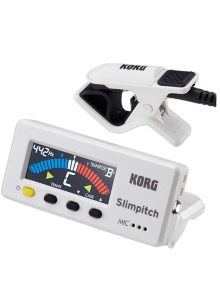 Korg Slimpitch Chromatic Tuner, with Contact Microphone