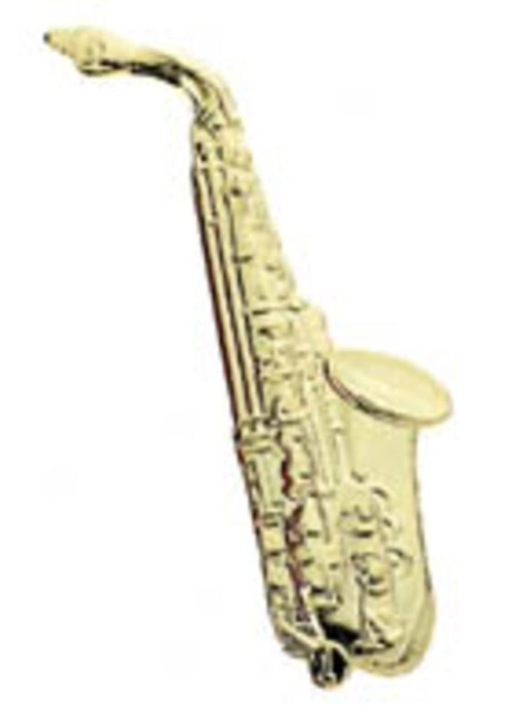 Mini Instrument Pin Alto Sax