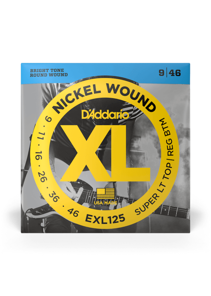 D'Addario Nickel wound Electric guitar strings .09-.46