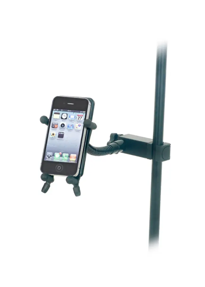 Hamilton Phone Holder w/ Gooseneck & Clamp KB125EBK