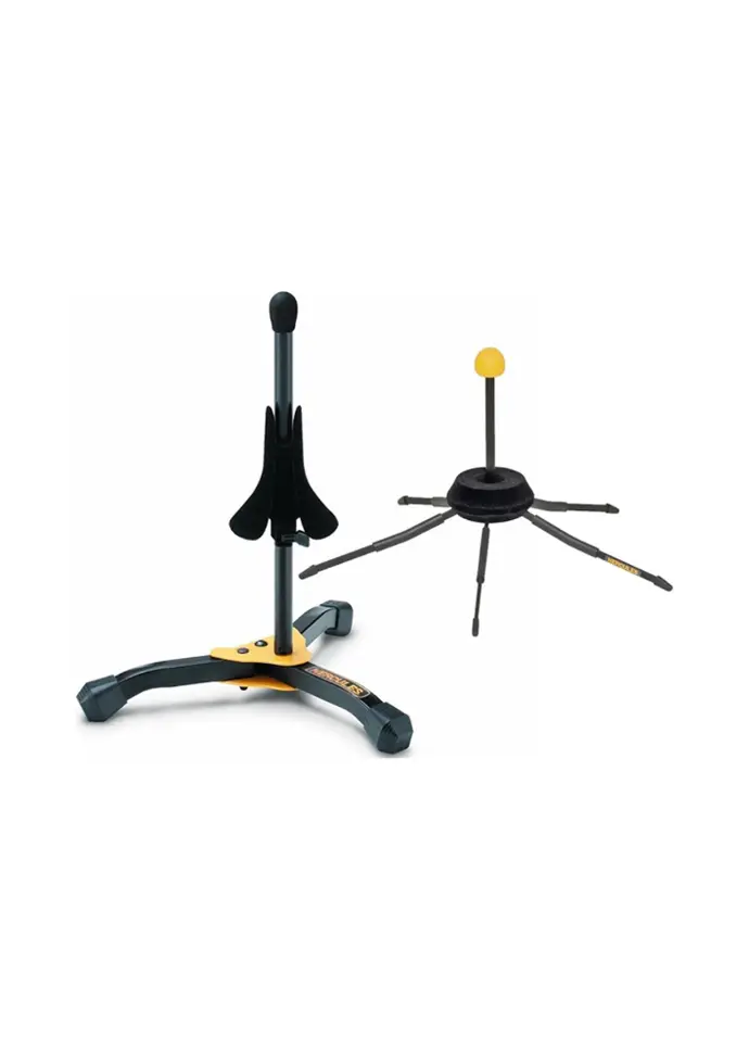 Hercules Duo Trumpet Stand Pack - Fold Up & In-Bell