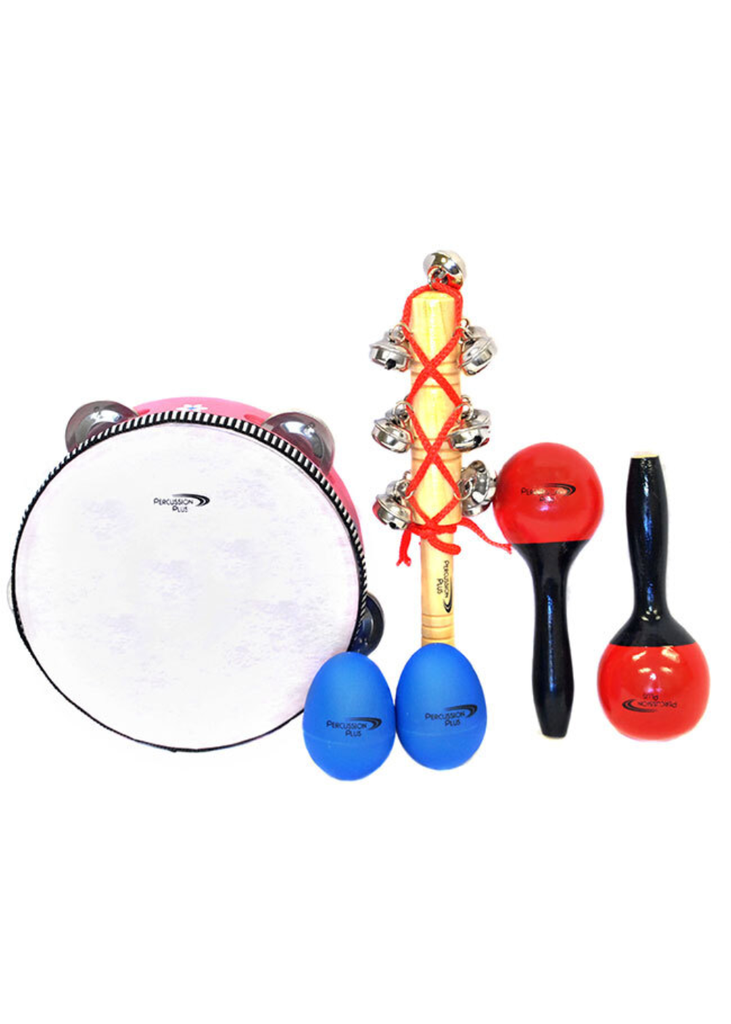 Percussion Plus 4 Pce Percussion Set w/Bag