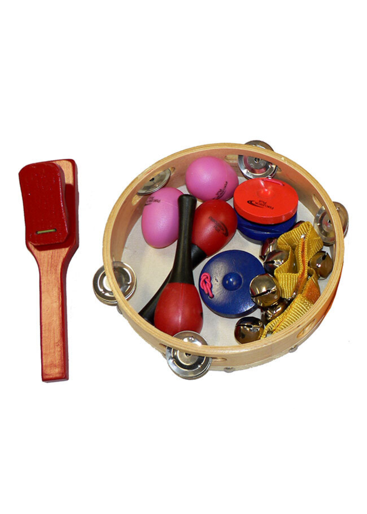Percussion Plus 6-Piece Percussion Set in Carry Bag