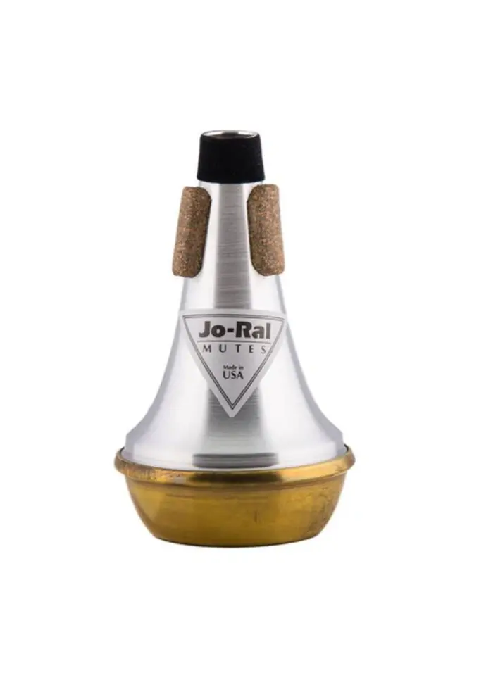 Jo-Ral Piccolo Trumpet Mute Straight - Aluminium w/Brass Bottom