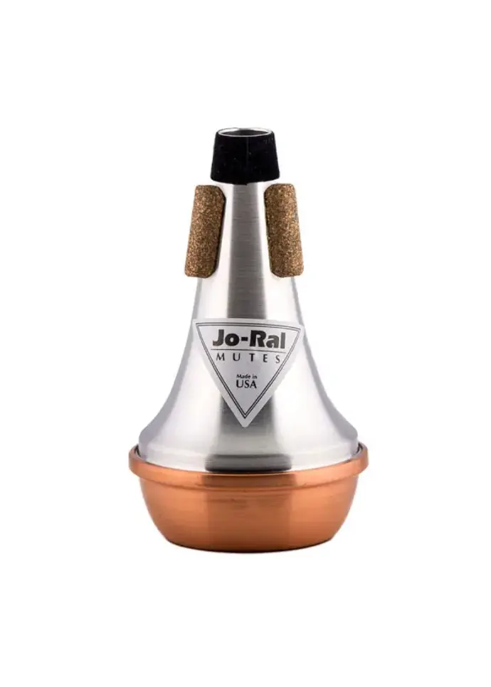 Jo-Ral Piccolo Trumpet Mute Straight - Aluminium w/Copper Bottom