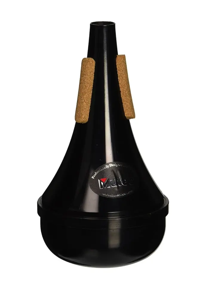 Mutec Trumpet Straight Mute - Black Polymer