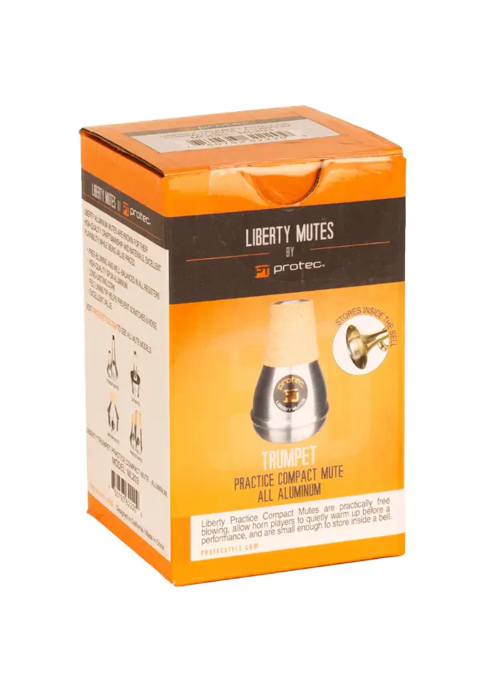 Protec Trumpet Practice Mute - Liberty Compact - ML203
