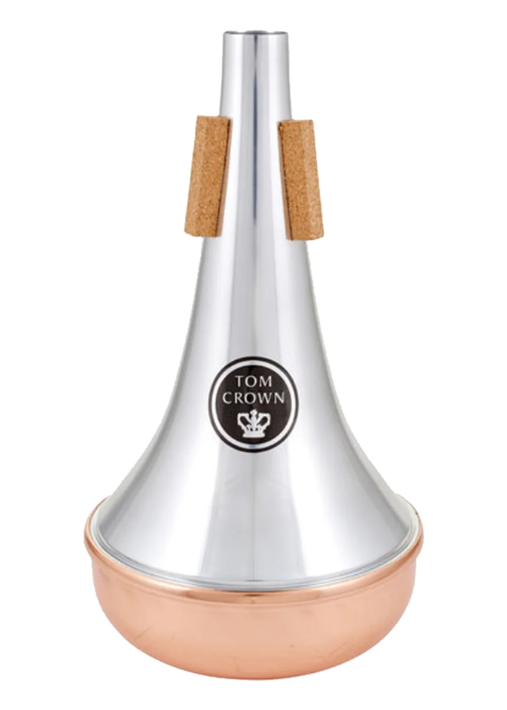 Tom Crown Straight Trombone Mute - Copper End