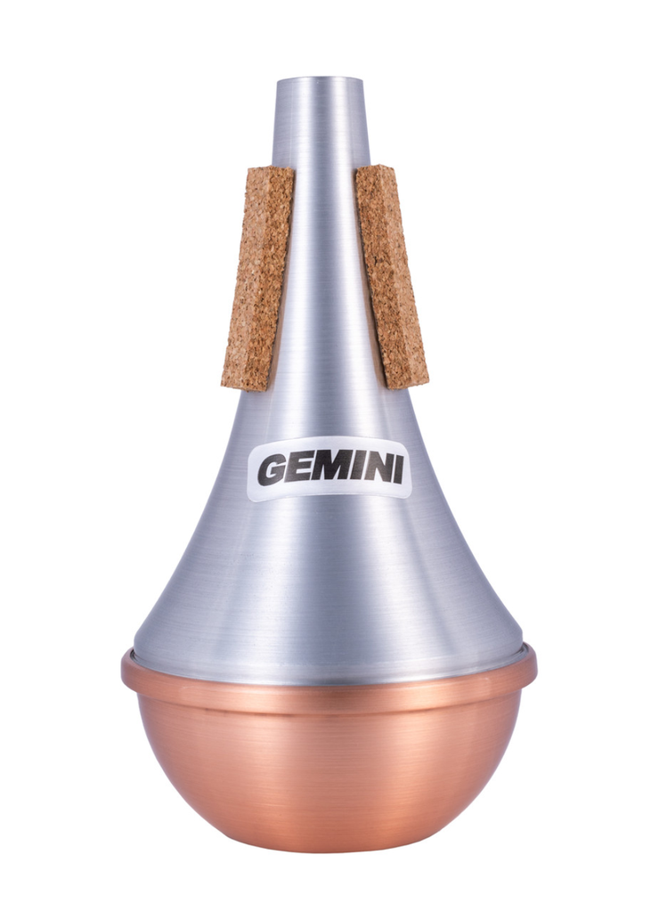 Tom Crown Gemini Straight Trumpet Mute - Copper End