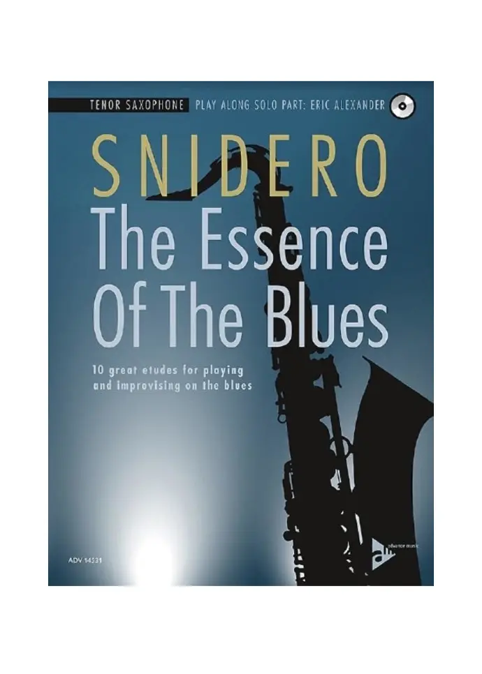 The Essence Of The Blues - Jim Snidero Play Along Bk/CD