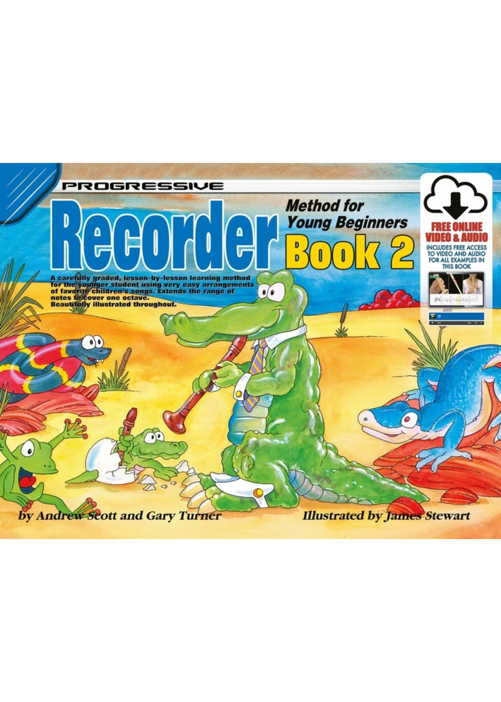 Progressive Method Book Recorder Young Beginner Bk2