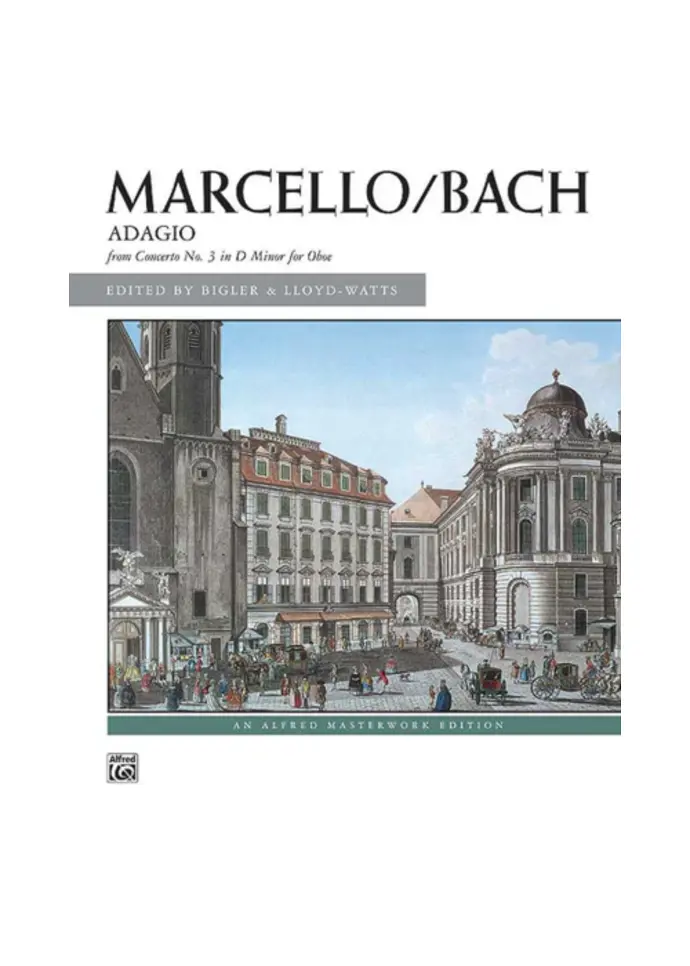 Marcello/Bach Adagio From Concerto No. 3 In D Minor For Oboe