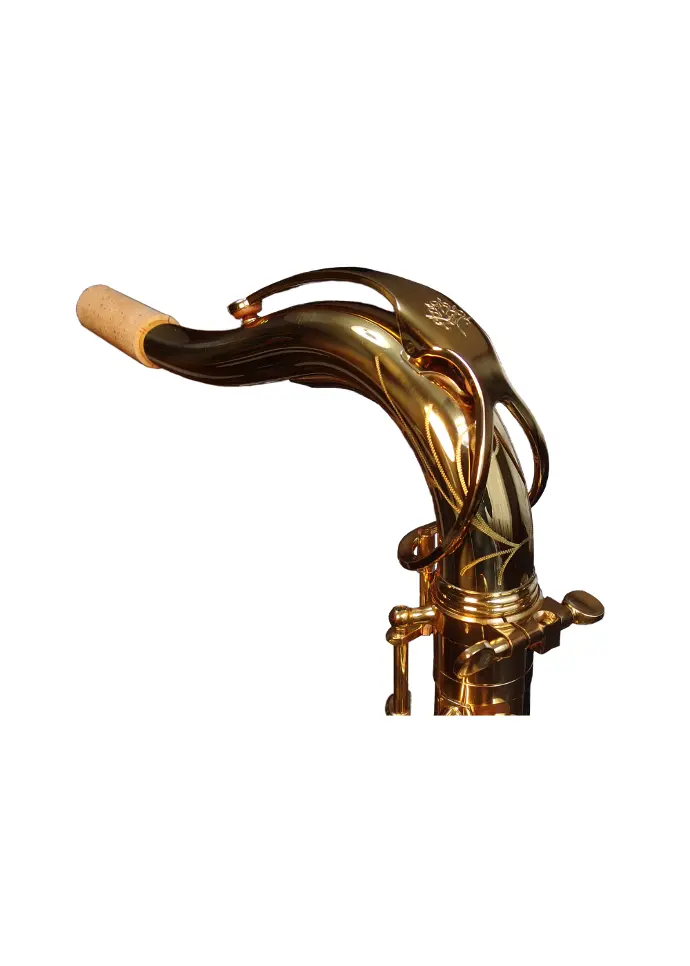 Forestone Gold-plated Tenor Saxophone Neck