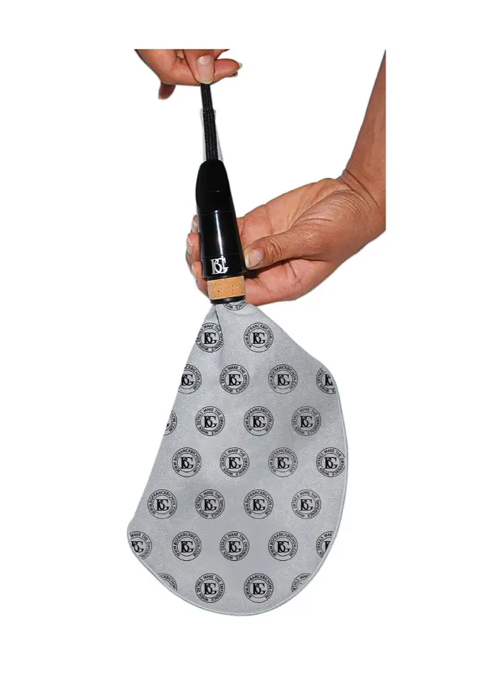BG Cleaning Swabs Swab All Sax & Clarinets Mouthpieces & Necks  w/ Plastic Insert Microfibre