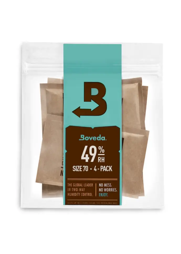 Boveda 49% RH Standard 4-Pack