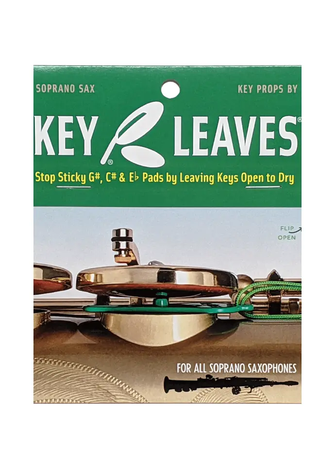 Key Leaves - Sax Key Props for Soprano Sax