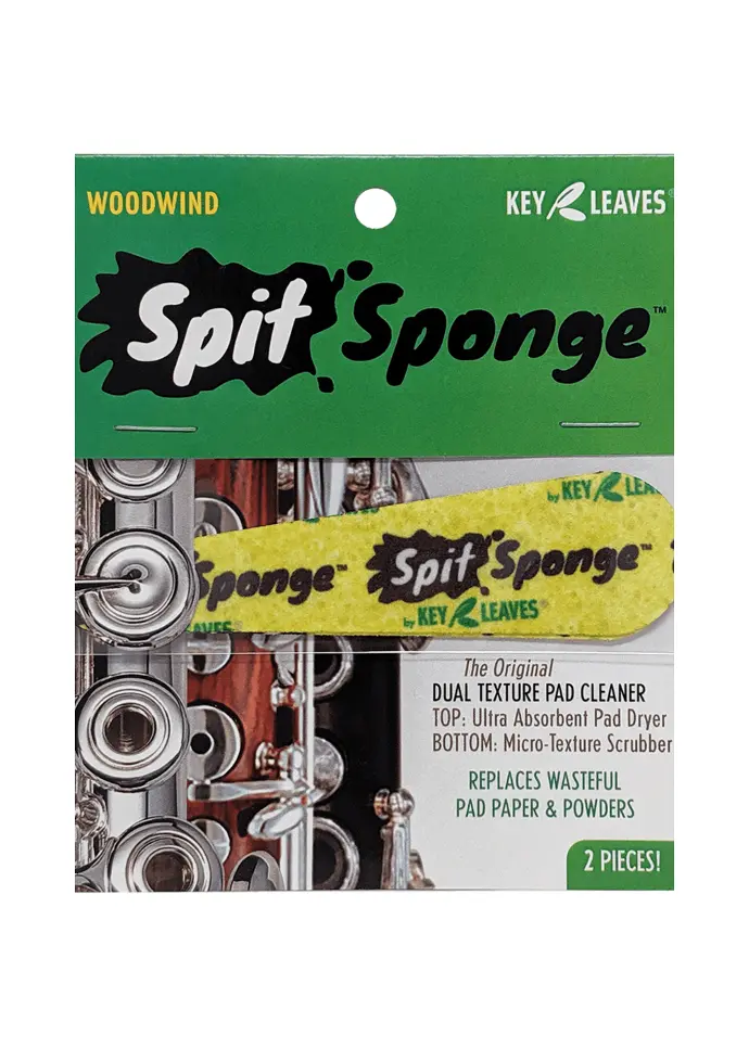 Key Leaves Spit Sponge - pad drier Woodwind
