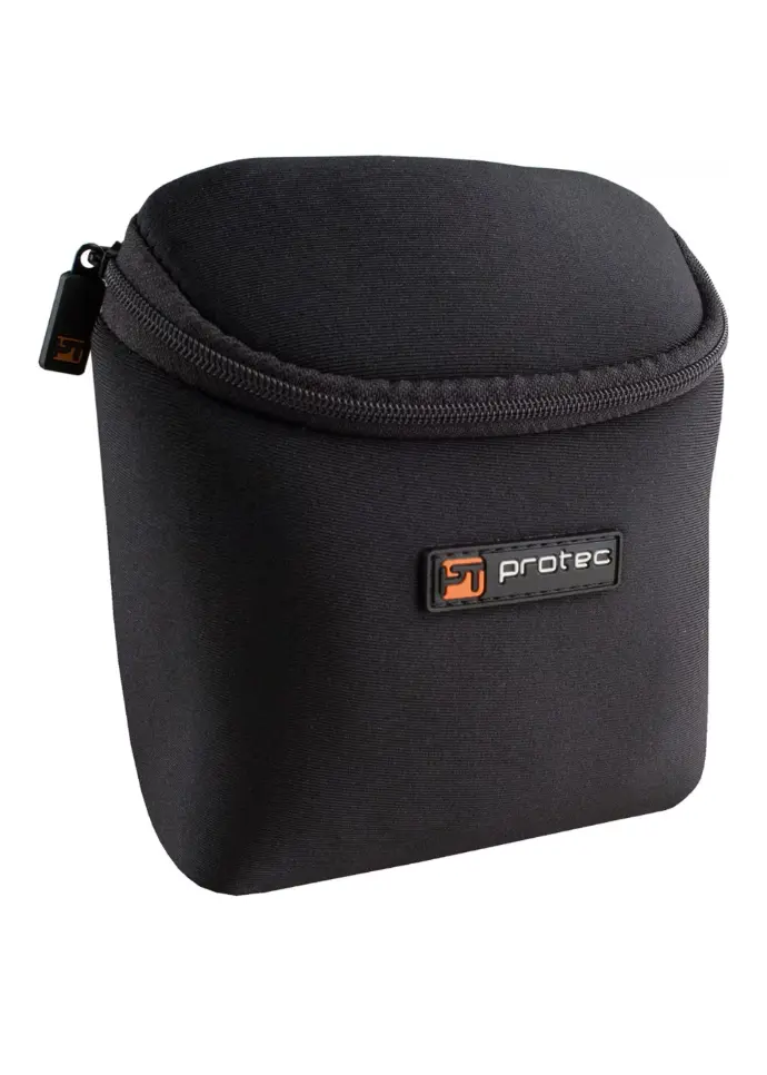 Protec Trombone / Alto Sax / Clarinet Mouthpiece Pouch - Neoprene - 3 Piece - Black - N265